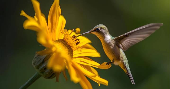 La leyenda del colibrí que no pudo vivir sin su cempasúchil