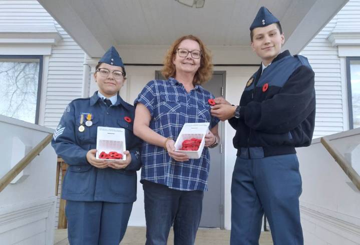 Air cadets prepare for Veterans’ Week and Remembrance Day ceremonies