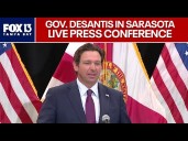 Governor DeSantis in Sarasota