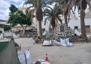 Pabellón de Argana, cruz franquista y residencia de Altavista enredan el pacto