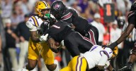 LSU holds off South Carolina in Baton Rouge, Louisiana
