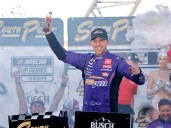 Denny Hamlin races for his dying father's last chance to see him win a NASCAR championship