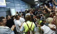 Llega a Madrid un grupo de 21 activistas españoles de la Flotilla deportados por Israel