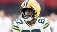 2 Packers wear very different-looking helmets than their Green Bay teammates
