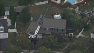 Crane topples over and crashes through roof of Hamilton Twp., Mercer County home