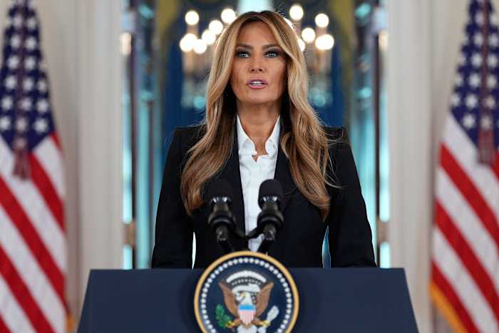 Melania Trump says 8 Ukrainian children are reunited with families after ongoing talks with Putin