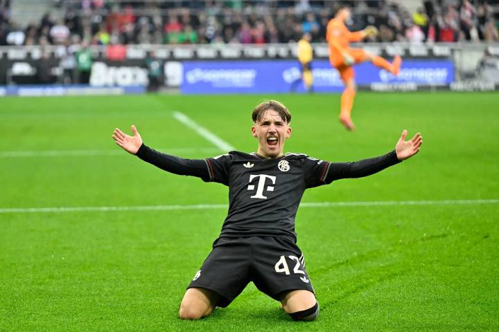 Bayern Múnich gana 3 a 0 ante Borussia Mönchengladbach por la Bundesliga alemana