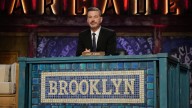 Kimmel and Colbert appear as guests on each other’s shows : NPR