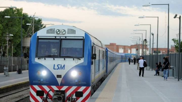 Por obras, el tren San Martín circulará con servicio limitado
