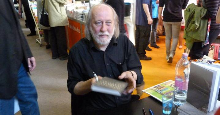 El escritor húngaro László Krasznahorkai, ganador del Premio Nobel de Literatura