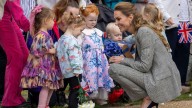 Kate Middleton Sweetly Apologizes to Young Admirers for Not Wearing a Gown to RAF Base