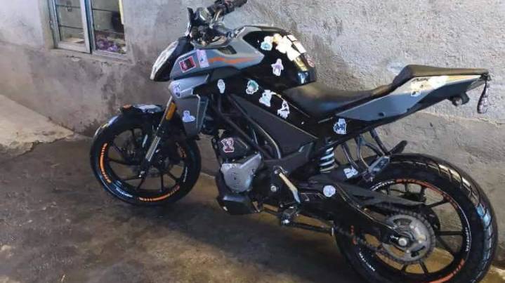 Roban moto en centro comercial de Apizaco
