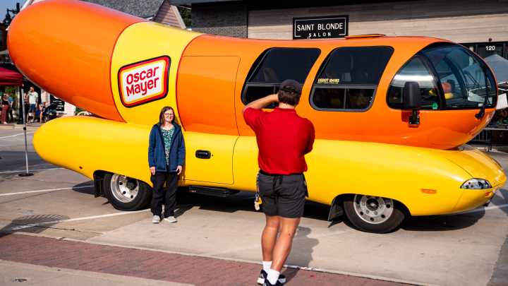 Oscar Mayer Wienermobile in Montgomery, Alabama this week. Here's where