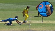 IND vs AUS 2nd ODI: Rohit Sharma Dives To Save His Wicket, Suffers Bleeding Elbow; Check Picture