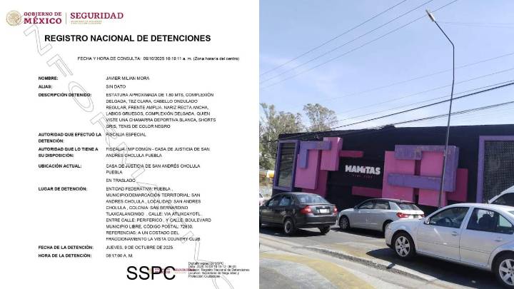 Detienen a Javier Milián, empresario de antros, por presunto lavado de dinero y trata de personas