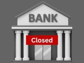Are banks near you closed today?