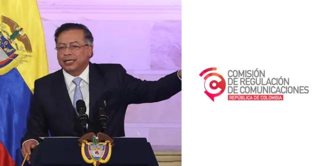 Petro rechazó decisión de la CRC de negar solicitud para alocución presidencial 