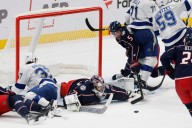 Lightning come up short again, end trip with loss in Columbus