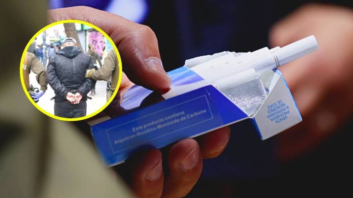 Carabineros encuentra alrededor de 15 mil cajetillas de cigarro de contrabando en parcela de Pudahuel