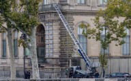 VIDEO: Así huyeron los ladrones del Louvre tras robar joyas de la corona  de Francia