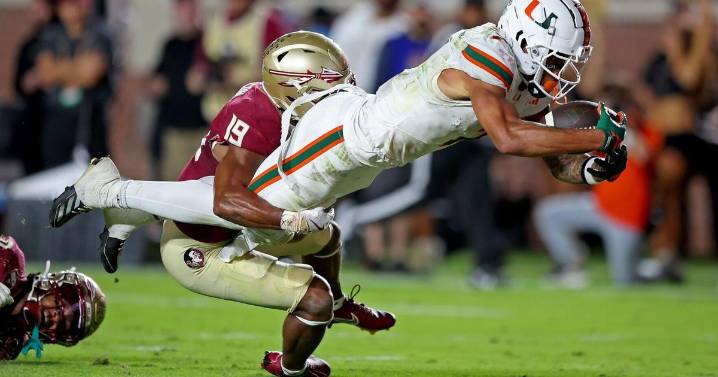 No. 3 Hurricanes beat No. 18 Florida State to continue building playoff resume