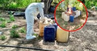 Aseguran en Culiacán dos zonas clandestinas con químicos para fabricar drogas