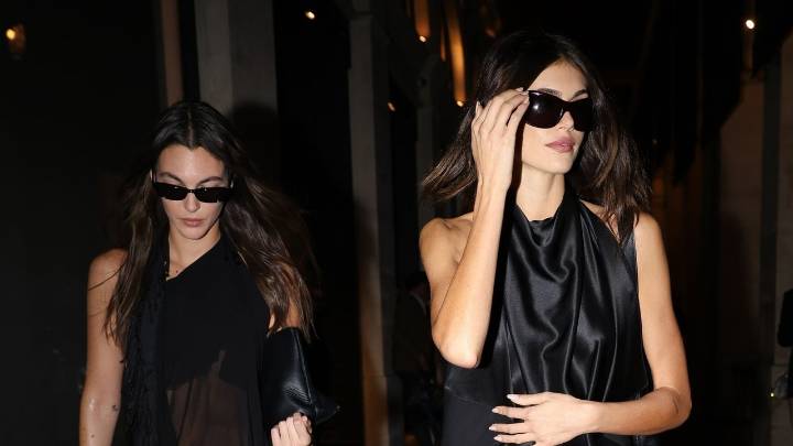 Kaia Gerber and Vittoria Ceretti Have a GNO in Their LBDs