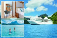 Take a honeymoon cruise in French Polynesia -