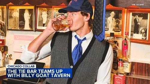 The Tie Bar and Billy Goat Tavern team up for a Chicago