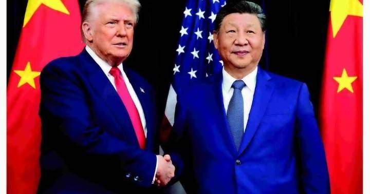 TRUMP CUTS TARIFFS AFTER MEETING WITH XI