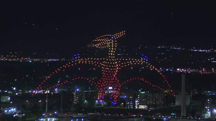 Downtown Denver previews 2nd Annual Mile High Holiday Drone Show