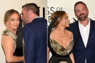 Jennifer Lopez and Ben Affleck Pose on Red Carpet Together During Surprise Reunion