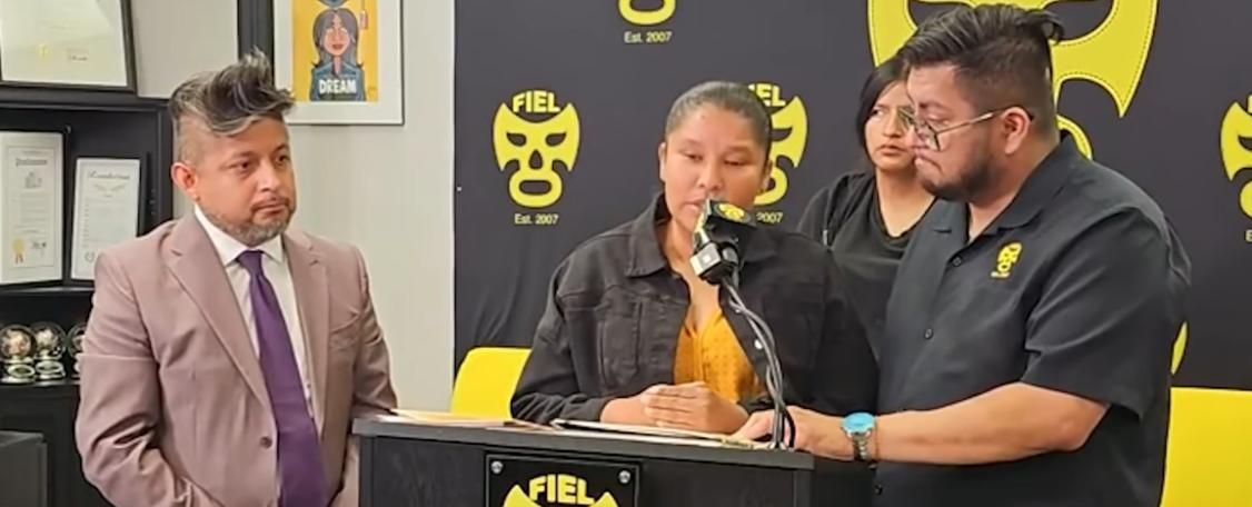 Madre hispana logra ver a su hijo autista en custodia federal