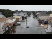 Videos show flooding, relentless rain from nor'easter up and down East Coast