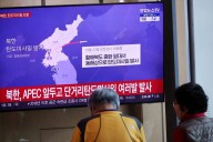 North Korea fires ballistic missiles week before Trump, Lee Myung meet in South Korea