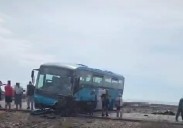 Muere una persona en un choque entre un coche y una guagua en la GC