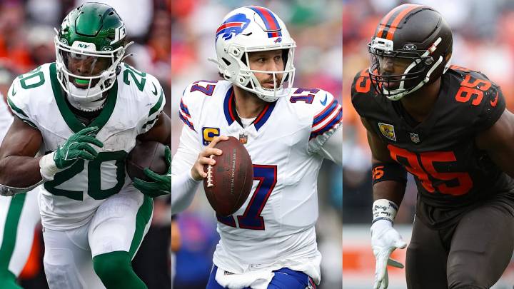 NFL stats and records, Week 8: Bills' Josh Allen continues QB scoring trend; Myles Garrett delivers five