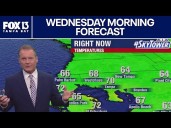 Tampa Weather | Wednesday morning forecast