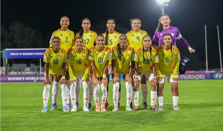 Colombia clasificó a octavos de final en el Mundial sub 17 femenino