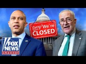 LIGHTS OUT: War of words over shutdown as Trump admin warns 'imminent' job cuts coming