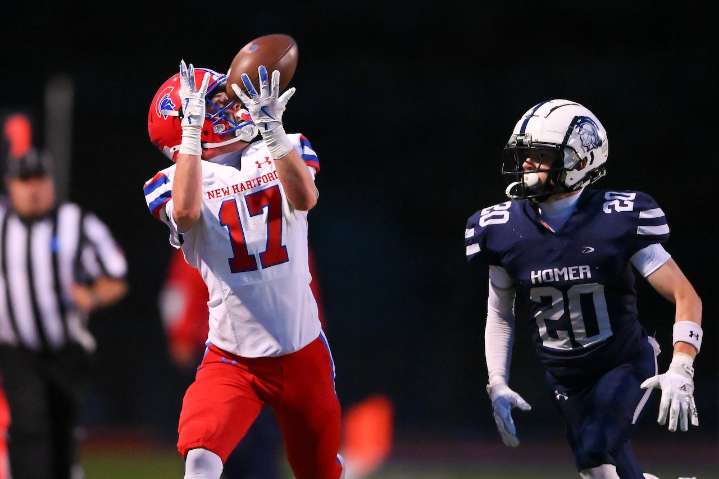 Section III football 2025 final regular season cumulative stat leaders by average