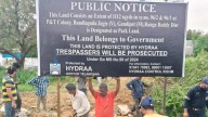 Hydraa reclaims encroached parklands in Bandlaguda Jagir