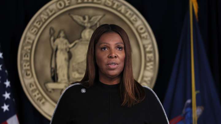 NY AG Letitia James pleads not guilty to federal bank fraud charge