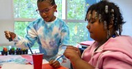Abstract academics: Edgewood Elementary students work on Charleston public art piece