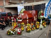 Dan último adiós a Don Nico, el heladero baleado al denunciar malas condiciones de una carretera