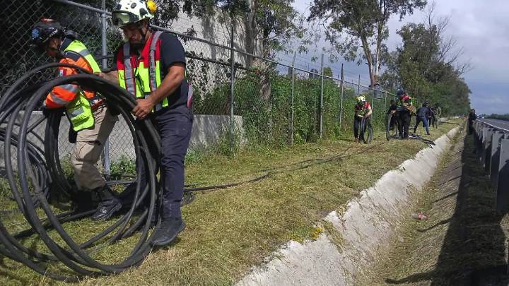 Descubren presunta red de huachicoleo de agua potable de un kilómetro y medio en Ecatepec