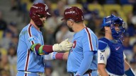 Phillies’ Bryce Harper wants Kyle Schwarber, JT Realmuto to return