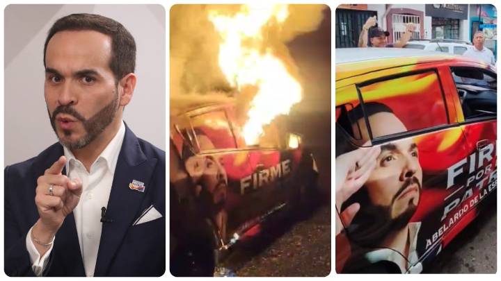 Denuncian ataque a la campaña de Abelardo de la Espriella: carro fue incinerado en vía entre Norte de Santander y Arauca