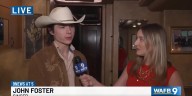 WAFB's Rylee Kramer interviews John Foster LIVE from Boots on the Bayou