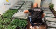 La Guardia Civil pone a disposición judicial a cuatro personas tras un operativo contra el fraude eléctrico y el tráfico de drogas en Loja